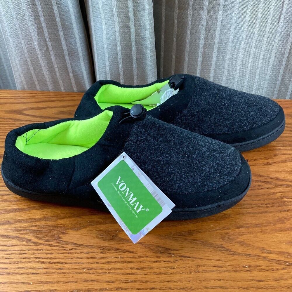 VONMAY Men's 10 Comfort Memory Foam Slippers Casual House Shoes Indoor Outdoor
